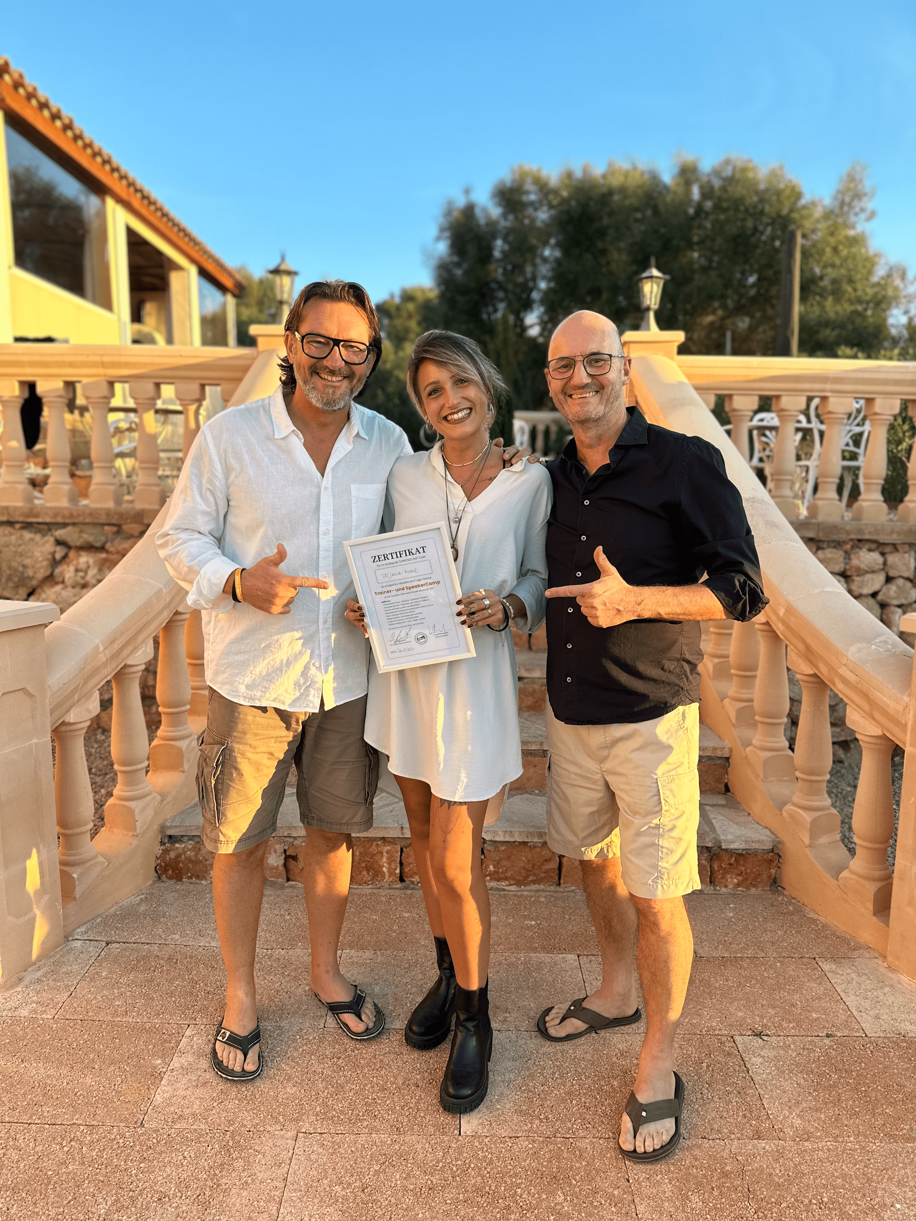 Erfolgreich absolviertes Trainer- & Speakercamp mit Autor & Gedächtnistrainer Oliver Geißelhart & Unternehmer Volker Schwärzel