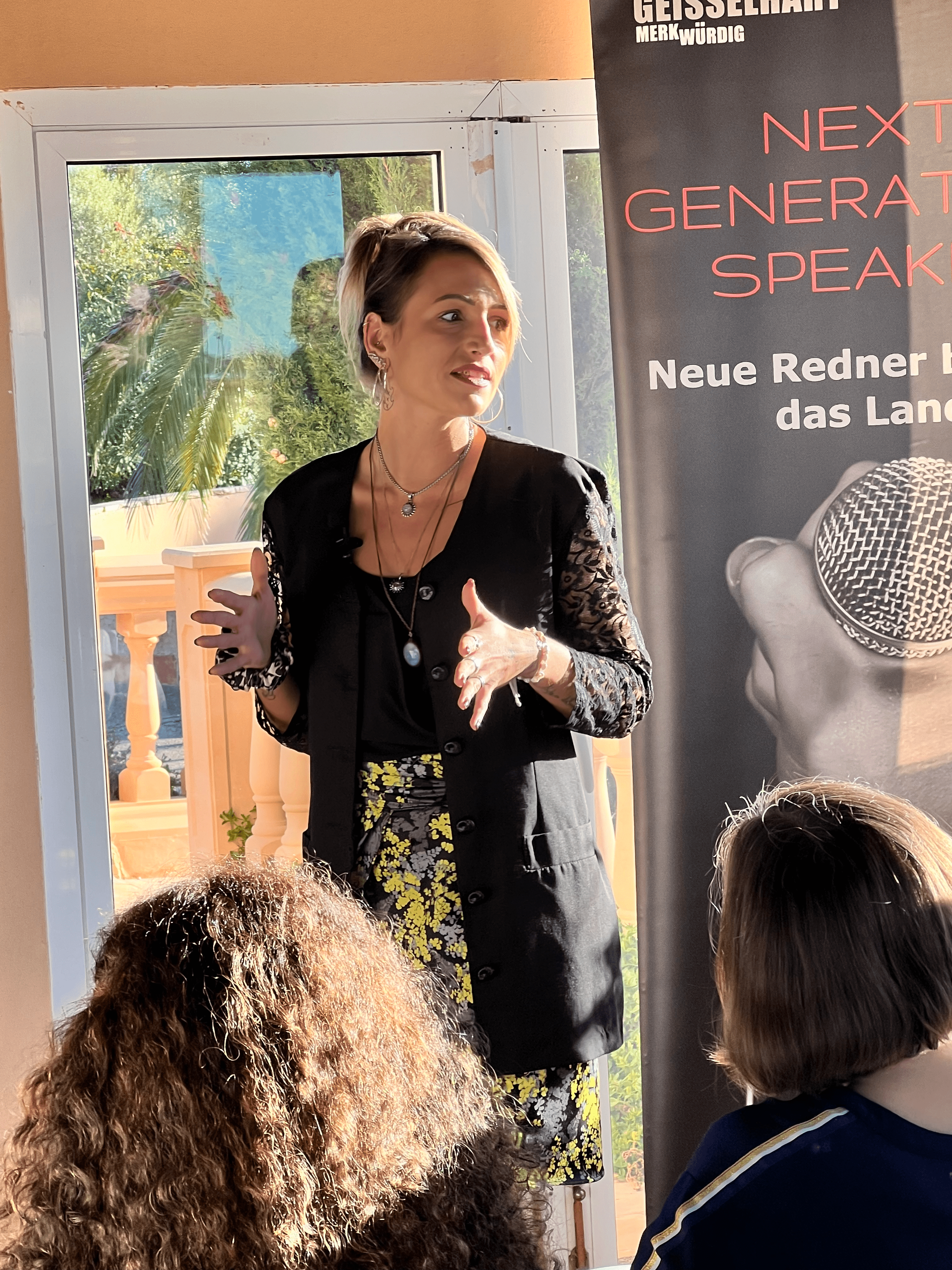 Vortrag auf dem Trainer- & Speakercamp